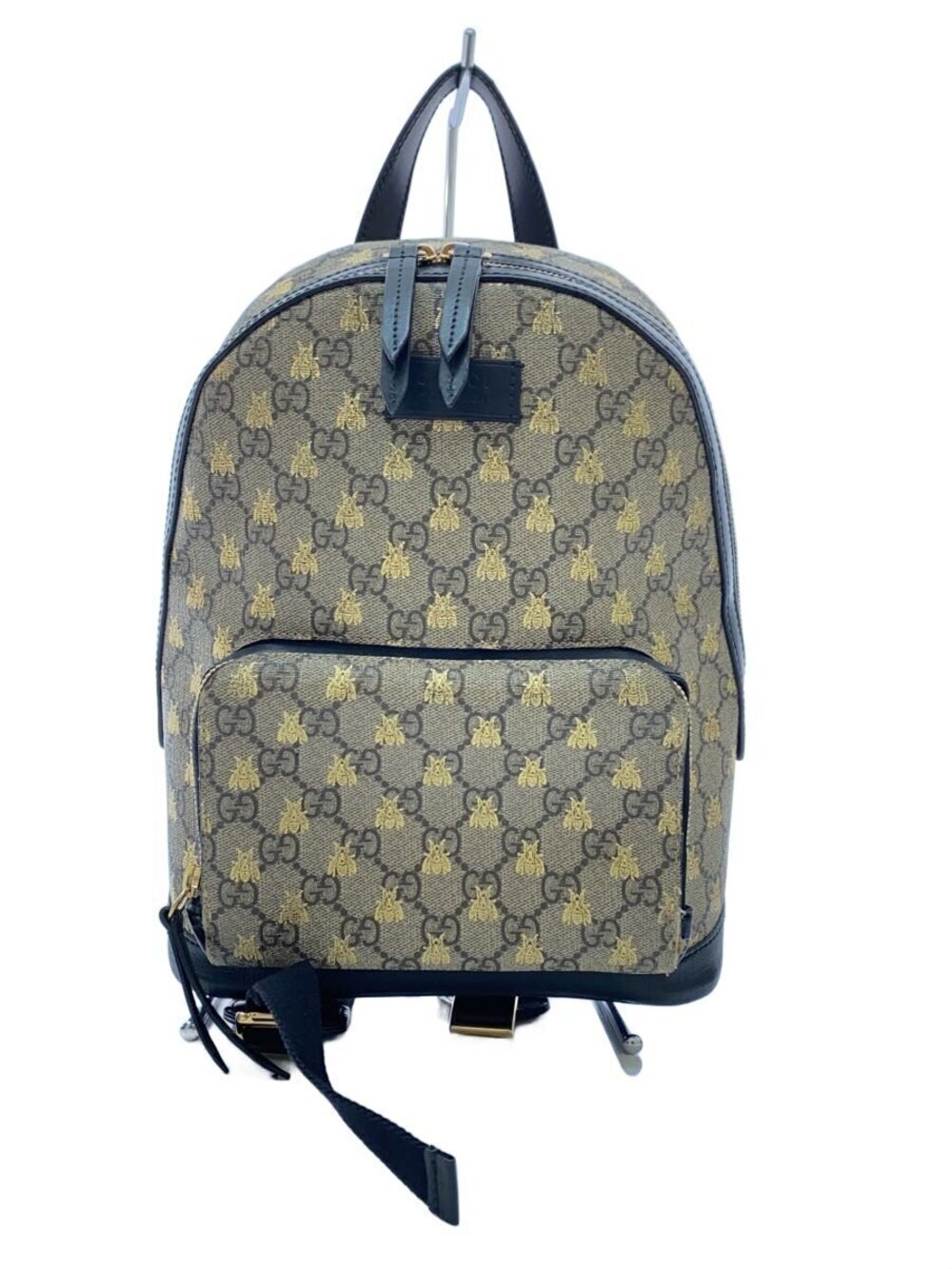 Gucci Backpack Rucksack Daybag GG Supreme Beige Cream All over